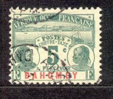 Dahomey 1906, Michel-Nr. Porto  1 O - Gebruikt