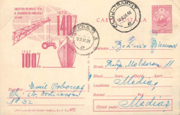Postal Stationery Postcard Romania Export Increase Advertising 1970 - Roumanie