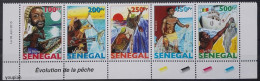 Senegal 2016, Fishery, MNH Stamps Strip - Sénégal (1960-...)