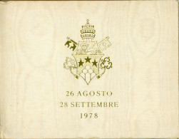 Pontiff Joannes Paulus,I John Paul I MCMLXXVIII 1978 Silver 1000 Lire - Vaticano (Ciudad Del)