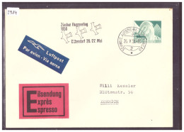 BUREAU DE POSTE AUTOMOBILE - DÜBENDORF FLUGMEETING 1956 - EXPRESS - SCHWEIZ.  AUTOMOBIL POSTBUREAU - Postmark Collection