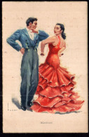 España - Drawing - Flamenco - Seguidillas - Dans