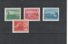 Yugoslavia - 1949 - Trains / MNH(**) Set - Treni