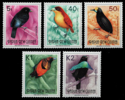 Papua-Neuguinea 1992 - Mi-Nr. 663-667 I ** - MNH - Vögel / Birds - Papouasie-Nouvelle-Guinée