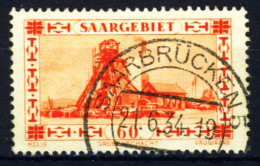 SAARGEBIET 1930 Nr 143 Zentrisch Gestempelt X3BEBCA - Used Stamps