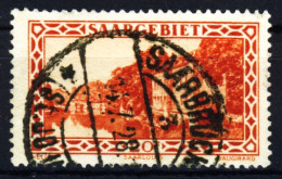 SAARGEBIET 1926 Nr 110 Zentrisch Gestempelt X3BEDBA - Usados