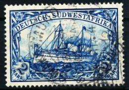 DEUTSCH-SÜDWESTAFRIKA DSWA Nr 30A Zentrisch Gestempelt Gepr. X458786 - German South West Africa