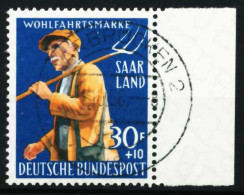 SAAR OPD 1958 Nr 444 Zentrisch Gestempelt SRA X5F6DFE - Used Stamps