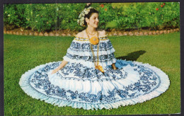 Panama - National Costume - Young Lady Wearing The Colorful "Pollera" - Costumes