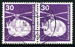 BRD DS INDUSTRIE U. TECHNIK Nr 849 Gestempelt WAAGR PAAR X66821E - Used Stamps