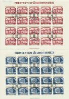 LIECHTENSTEIN BLOCK KLEINBOGEN Nr 692-693 ESST S545216 - Blocs & Feuillets