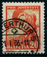 SCHWEIZ PRO JUVENTUTE Nr 289 Gestempelt X826CC2 - Used Stamps