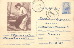 Postal Stationery Postcard Romania Stefan Dimitrescu Tarance Tesand La Razboi - Romania