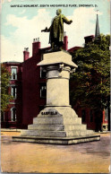 23-4-2024 (2 Z 46) Very Old - USA - Cincennati Garfield Monument  (posted In 1913) - Monumenten