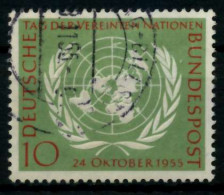 BRD 1955 Nr 221 Gestempelt X6ED1E2 - Oblitérés