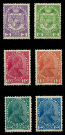 LIECHTENSTEIN 1917 Nr 4-9 Postfrisch X6F9062 - Neufs