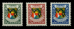 LIECHTENSTEIN 1927 Nr 75-77 Postfrisch X6FE02E - Ungebraucht