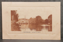 2 CARTES DOUBS , MONTBELIARD , VUE GENERALE , LES BORDS DE LALLAN , LOT 186 - Montbéliard