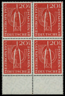 BRD 1955 Nr 218 Postfrisch VIERERBLOCK URA X7901F2 - Ongebruikt