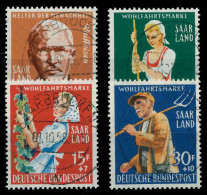 SAAR OPD 1958 Nr 441-444 Zentrisch Gestempelt X79C5E2 - Used Stamps