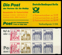 BERLIN MARKENHEFTCHEN Nr MH 10bboZ Postfrisch S63887E - Markenheftchen