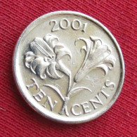 Bermuda 10 Cents 2001 KM# 109 Lt 1125 Bermudes Bermudas - Bermudes