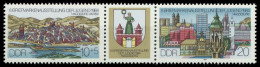 DDR ZUSAMMENDRUCK Nr WZd609 Postfrisch 3ER STR SC497FE - Zusammendrucke