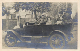Automobile Carte Photo Torpédo PEUGEOT Type 159 1918 - Voitures De Tourisme