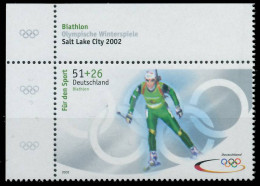 BRD BUND 2002 Nr 2237a Postfrisch ECKE-OLI X2FF5E6 - Unused Stamps