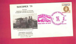 Lettre De 1973 - Yt N° 698 - Champion Of Libetry - Garibaldi - Train - Scenic Gold Camp Route - Covers & Documents