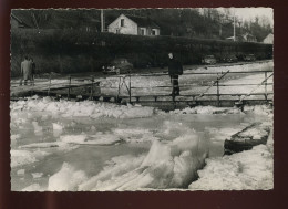 77 - ST-FARGEAU - ECLUSE DE LA CITANGUETTE, HIVER 1956 - PENICHES - Saint Fargeau Ponthierry