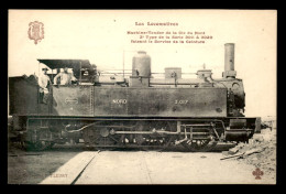 75 - PARIS - "LES LOCOMOTIVES" COLLECTION F. FLEURY - LOCOMOTIVE NORD N°3.017 DU CHEMIN DE FER DE CEINTURE - Pariser Métro, Bahnhöfe