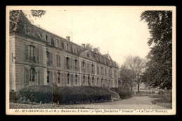 91 - RIS-ORANGIS - MAISON DES ARTISTES LYRIQUES, FONDATION DRANEM - LA COUR D'HONNEUR - Ris Orangis