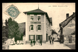 73 - YENNE - ENTREE DE LA VILLE - HOTEL LABEYE - Yenne