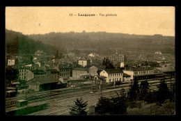 54 - LONGUYON - VUE GENERALE SUR LA GARE DE CHEMIN DE FER - Longuyon