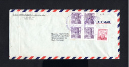 7856-COREA-KOREA.-AIRMAIL COVER SEOUL To FRANKFURT (germany) 1957.Enveloppe AERIEN CORÉE. - Corea Del Norte