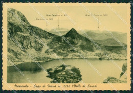 Torino Mezzanile Lago Di Viana Gran Paradiso Ciarforon FG Cartolina KB2727 - Other & Unclassified