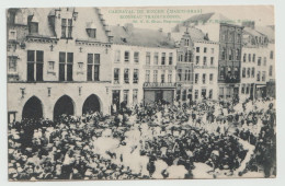 CP De BINCHE - CARNAVAL - RONDEAU TRADITIONNEL Du MARDI-GRAS En 1910   - Voir Les 2 Scans ! - Binche