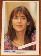 ● Sophie MARCEAU Actrice Parlez-moi D'amour Cinéma Gamma Rome Photo Presse 2003 - Photographie - Personalidades Famosas