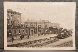 HERBESTHAL , BAHNHOF , STATION , GARE , TRAIN , POSTE ALLEMANDE , LOT 186 - Lontzen