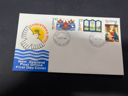 23-4-2024 (2 Z 49) FDC - New Zealand - 1975 - Christmas - FDC