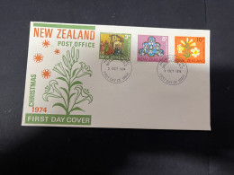 23-4-2024 (2 Z 49) FDC - New Zealand - 1974 - Christmas - FDC