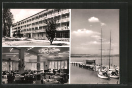 AK Balatonlelle, Hotel, Segelboote  - Hongrie