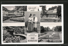 AK Bad Nenndorf, Badehotel Esplanade, Wandelhalle  - Bad Nenndorf