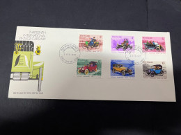 23-4-2024 (2 Z 49) FDC - New Zealand - 1972 - Vintage Car Rally - FDC