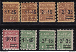 1928-29 FRANCIA - Pacchi Postali N 88/94  8 Valori MLH* - Otros & Sin Clasificación