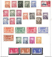 1938-47 BARBADOS, 29 Values - Set And Single - Other & Unclassified