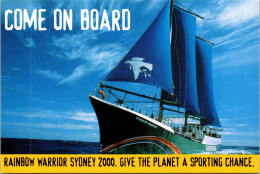 23-4-2024 (2 Z 50) Australia - Rainbow Warrior 2000 (Greenpeace Sail Ship) - Voiliers