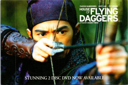 23-4-2024 (2 Z 50) Australia - Movies (2 Postcard) House Of The Flying Daggers (Archery - Sword) - Posters On Cards