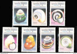 2599  Shells - Kampuchea 1988 - MNH - 1,95 . - Coneshells